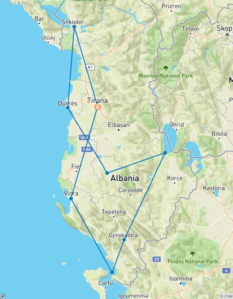 Circuito Albania integral - visita privada guiada