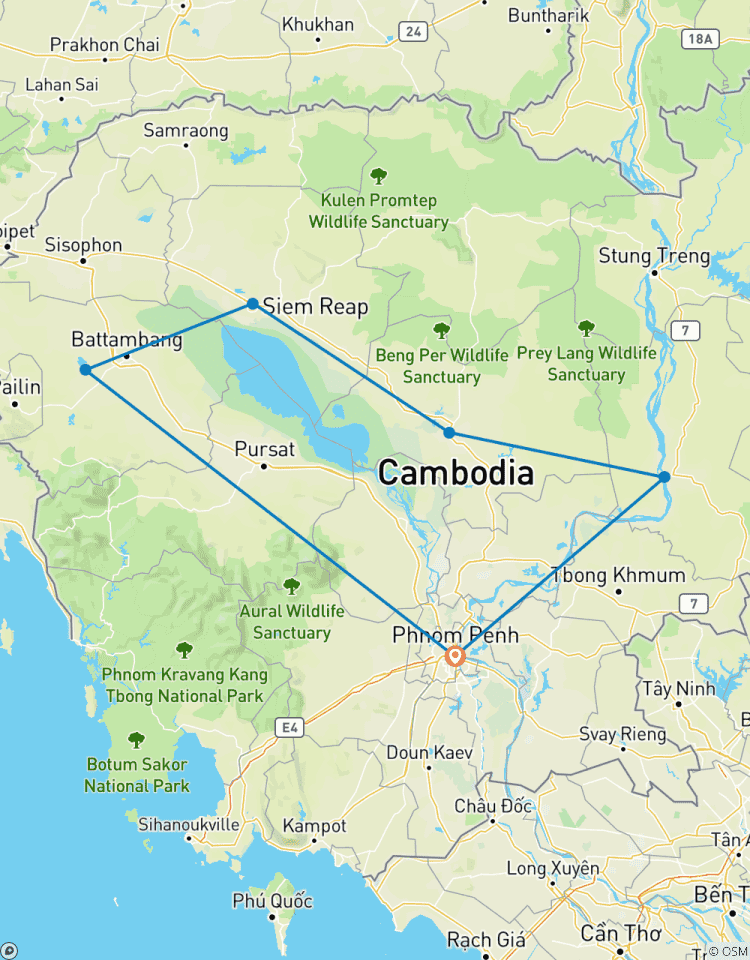 Cambodia Adventure Tour in the Land of the Khmer - Guided Private Tour Tour