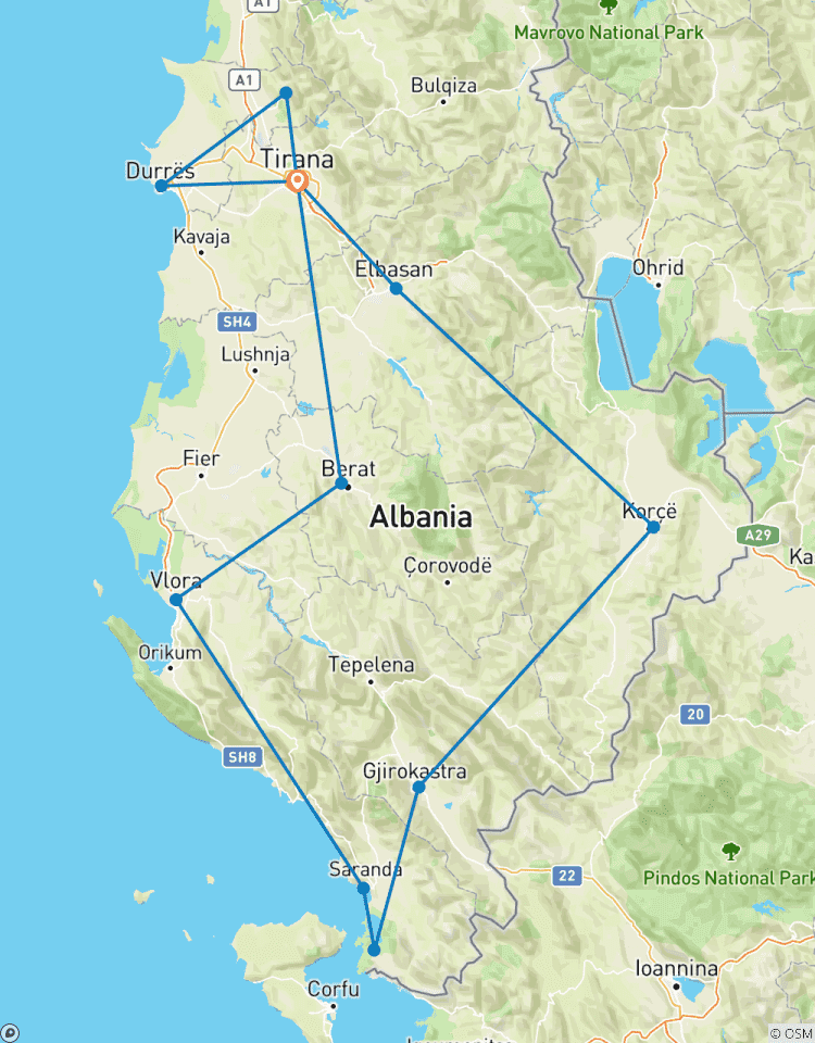 Albania Trip between Mountains and Sea - Guided Private Tour Tour