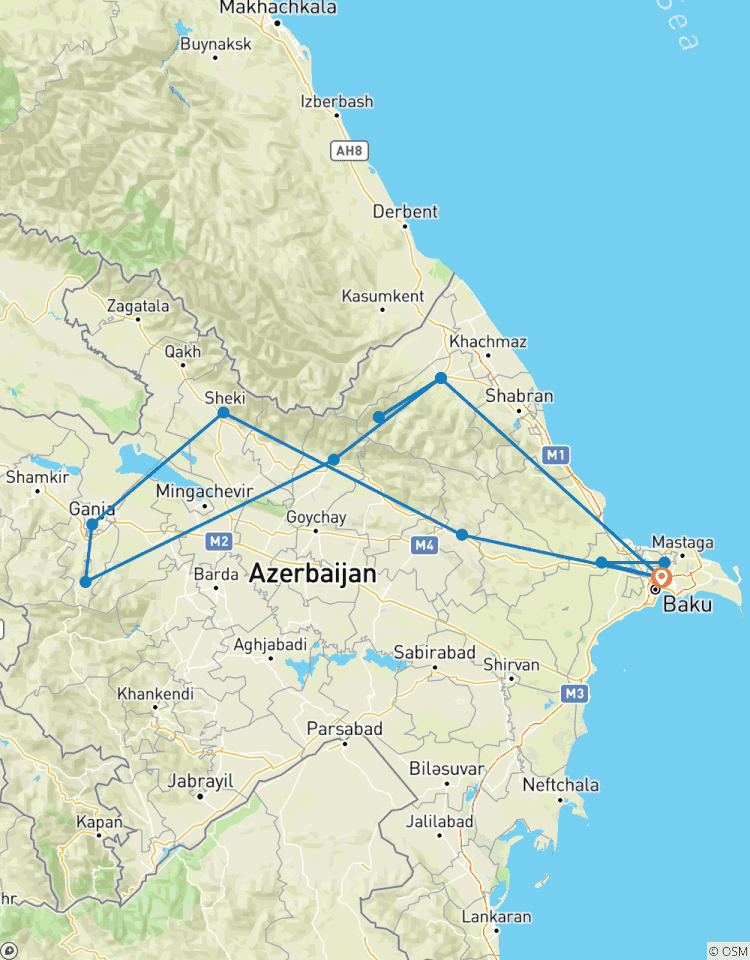 Azerbaijan - the Comprehensive Trip - Guided Private Tour Tour