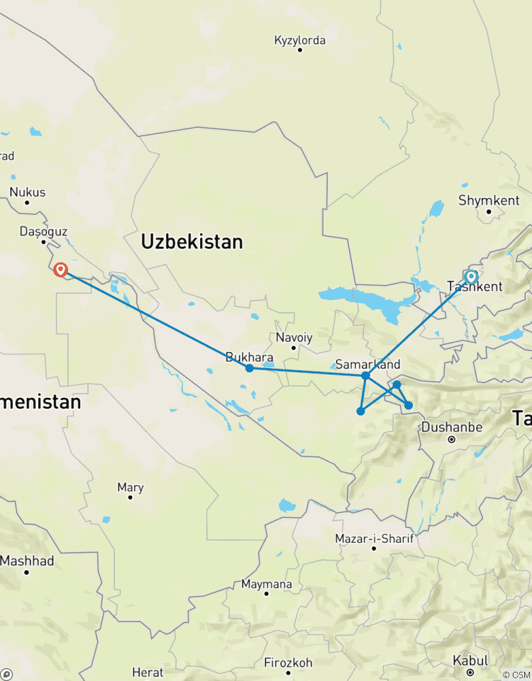 Usbekistans Blaue Perlen - Geführte Privatreise Tour