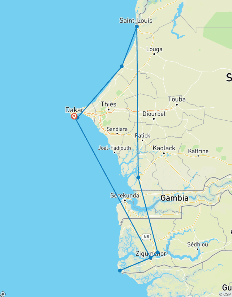 Senegal: Der Nord- und Südwesten - Geführte Privatreise Tour