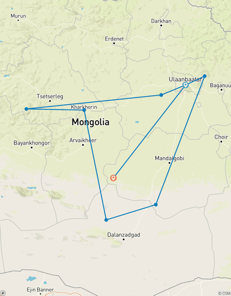 Mongolei - Reise zu den Höhepunkten - Geführte Privatreise Rundreise