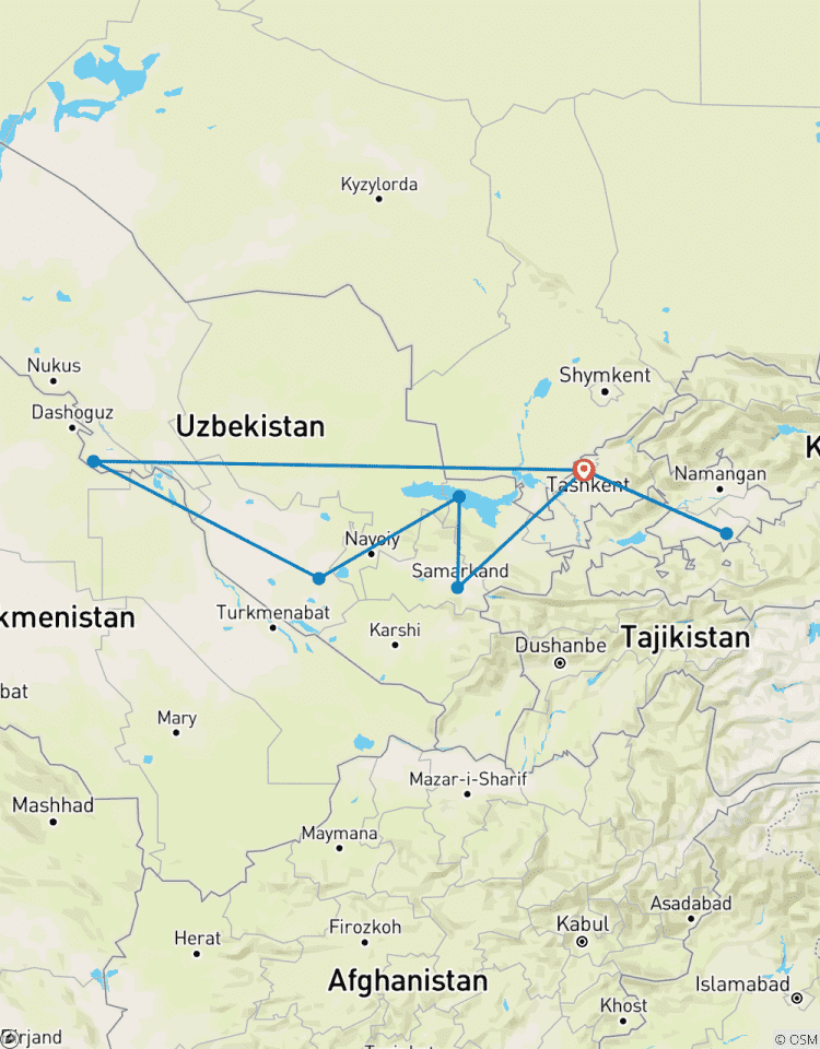 Usbekistan: Natur und Kultur mit Fergana-Tal - Geführte Privatreise Rundreise