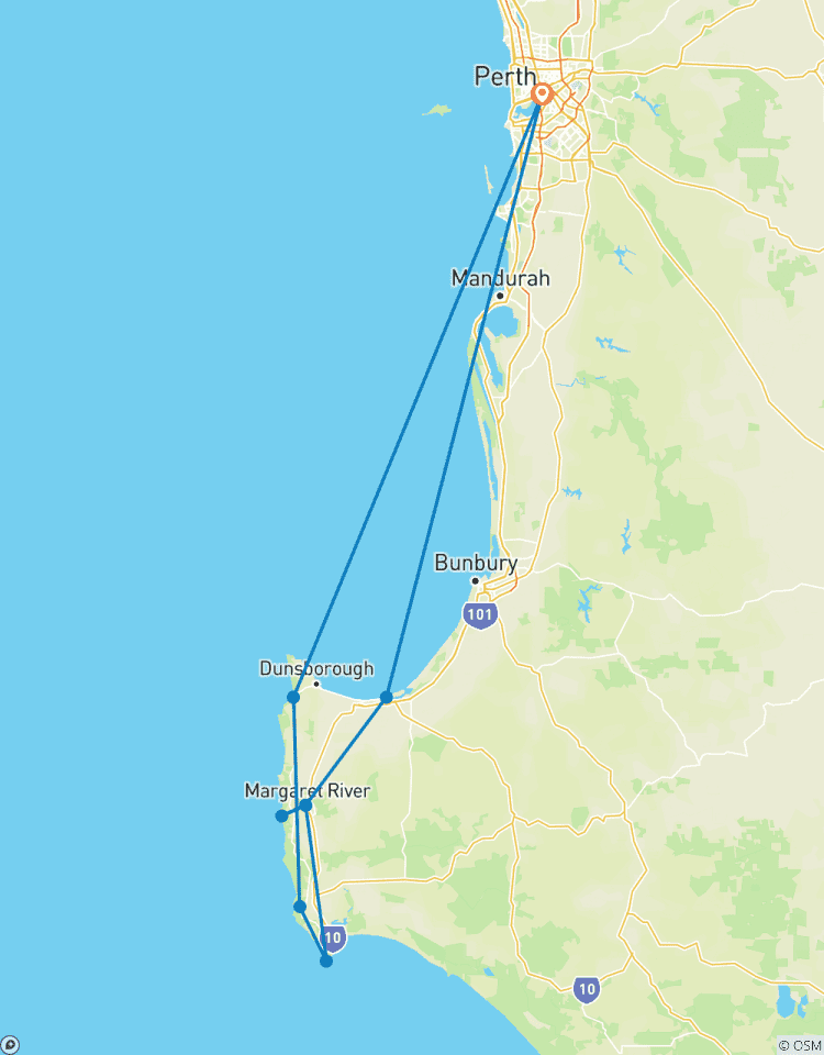 Circuito Excursión a Margaret River