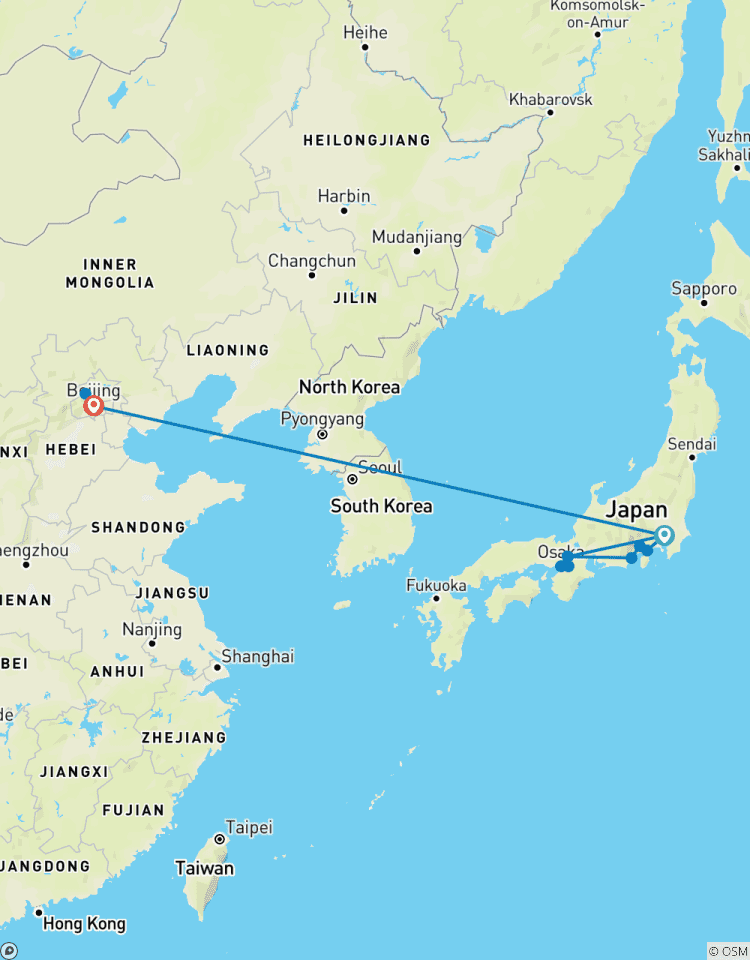 Les incontournables du Japon et de la Chine - Circuit de 10 jours circuit