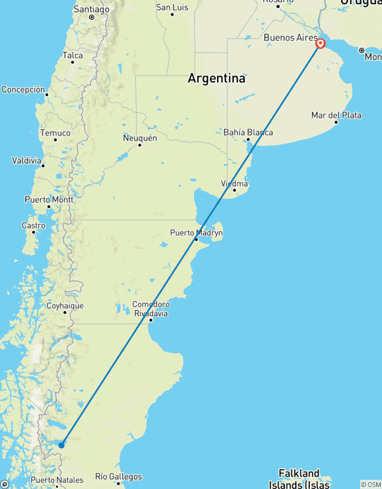 3 Tager Ausflug nach El Calafate mit optionalem Flug ab Buenos Aires Rundreise