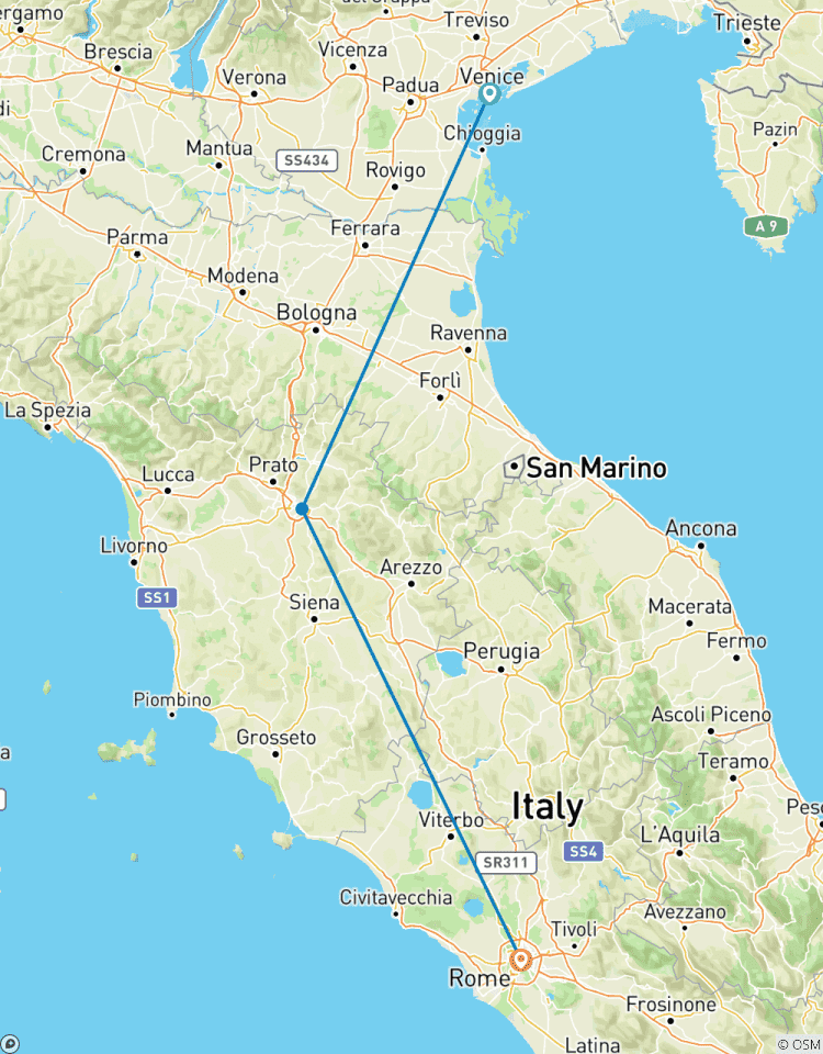 Circuito ¡9 Días Tour Privado Bella Italia!