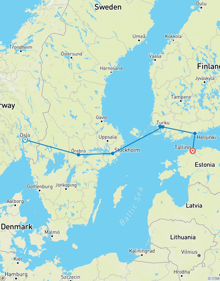 Circuito Secretos Escandinavos acaba en Tallin