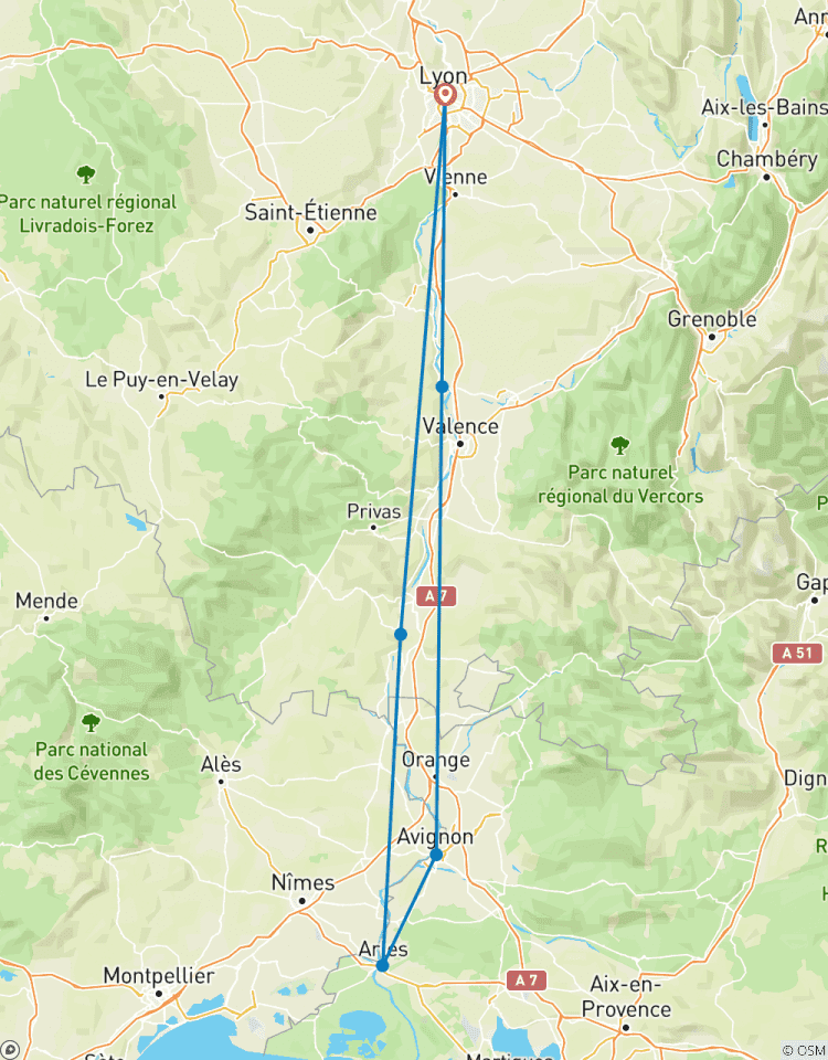 Rhône Route Provence 2026 - A-ROSA LUNA Rundreise
