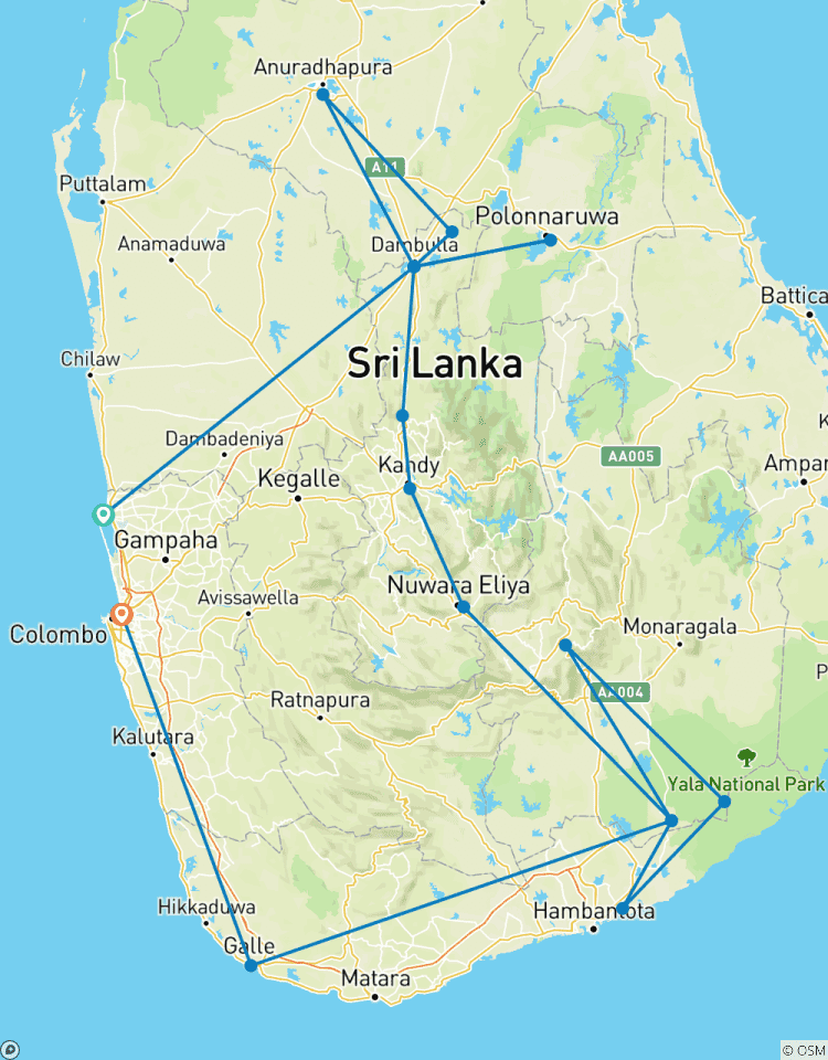 Premium – Sri Lanka diepgaand-rondreis