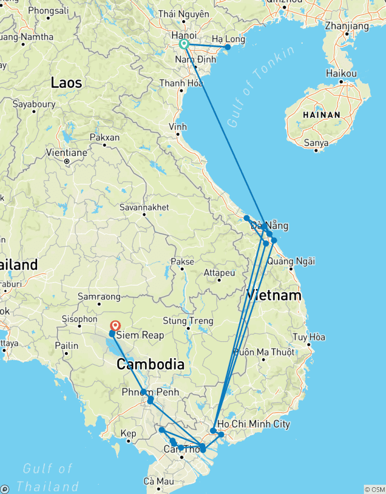 Circuito Gran Recorrido por Vietnam y Camboya con el célebre chef Chanthy Yen