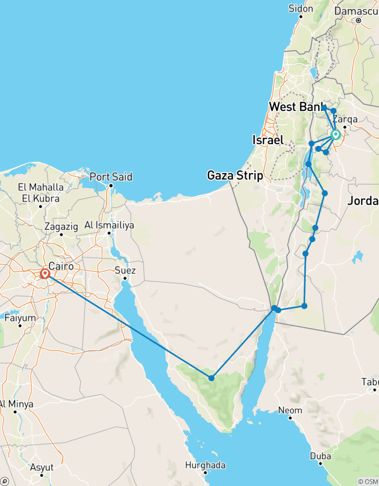 Lights of Jordan and Cairo Tour