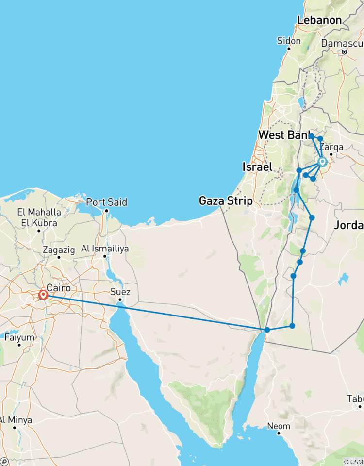 Unforgettable Jordan and Cairo Tour