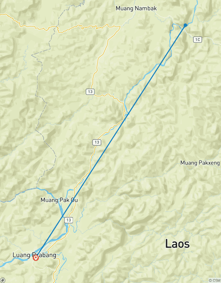 Ultimative Laos Abenteuer Motorrad durch abgelegene Dörfer Rundreise