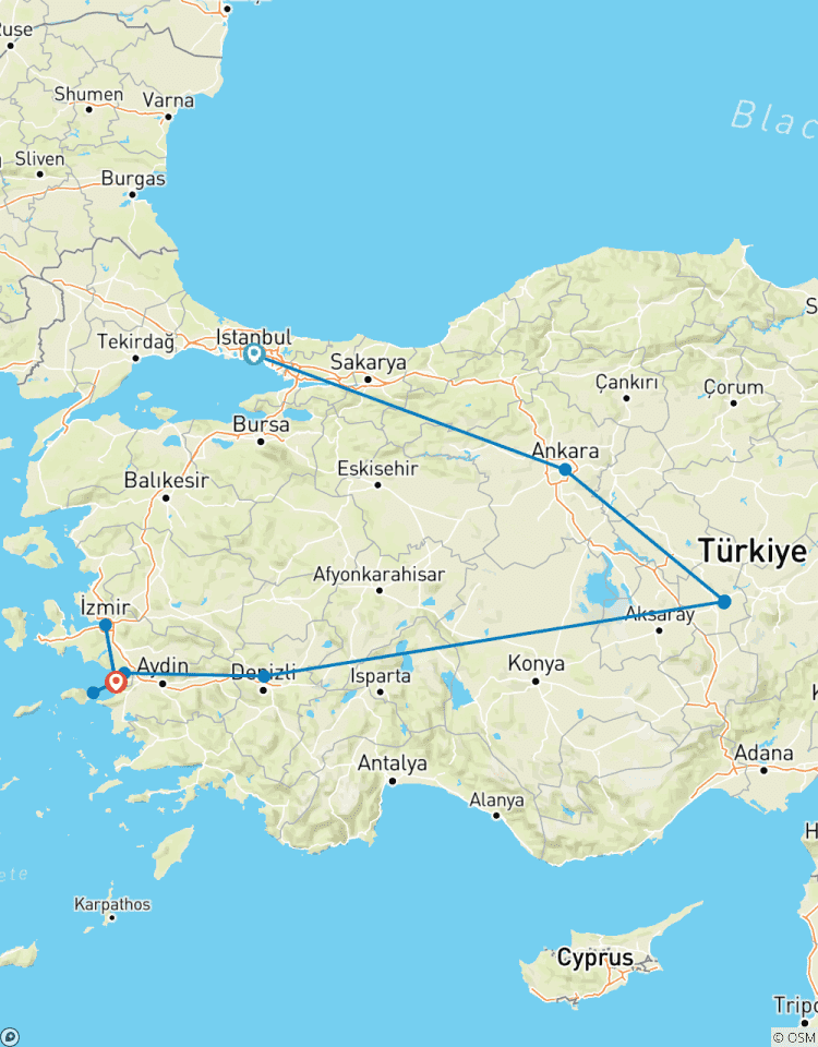 Türkiye and the Pearls of the Aegean (Serie Classic) Tour