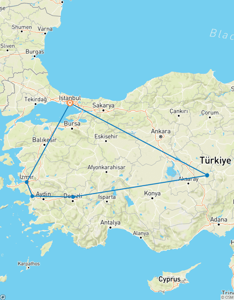 Ottoman Türkiye (Serie Comfort) Tour