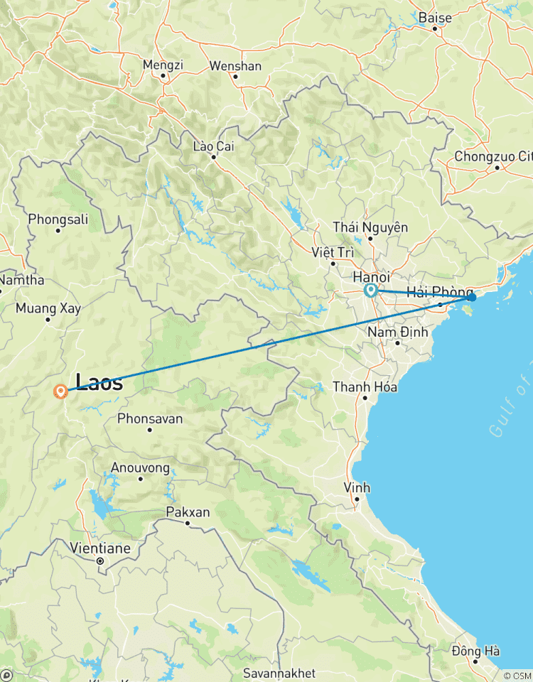 Vietnam Laos Tour 8 Days: Northern Vietnam to Luang Prabang Tour