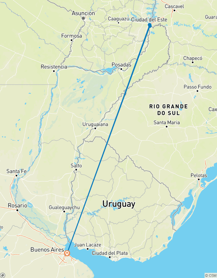 Circuit de 3 jours aux chutes d\'Iguazu avec billet d\'avion en option au départ de Buenos Aires circuit