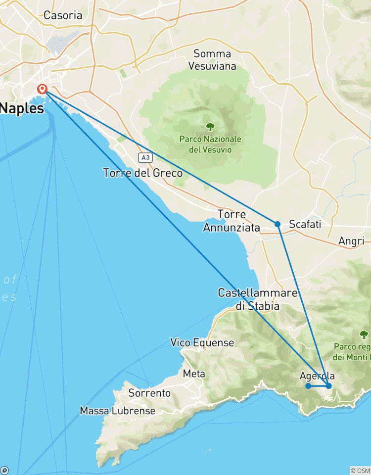 Genüsse und Pfade der Amalfiküste und Neapel: 5 Tage, private Tour Rundreise