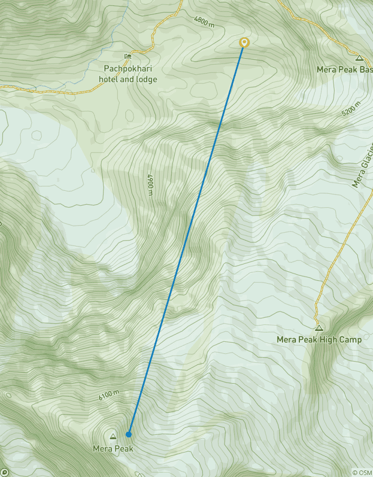 Circuito Escalada corta al pico Mera