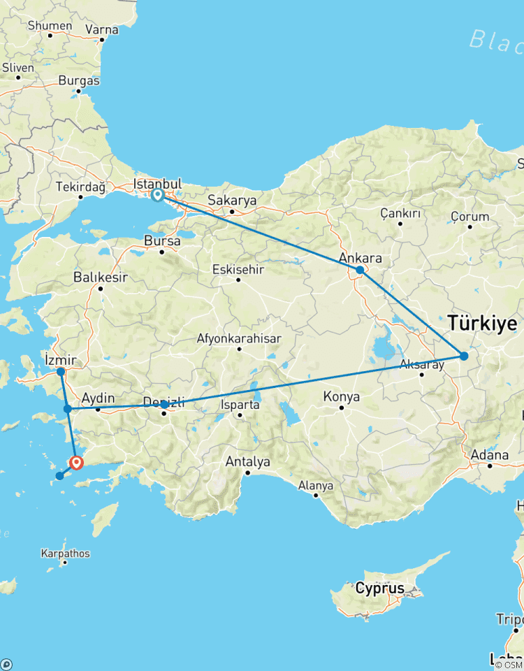 Unique Türkiye and Bodrum (Serie Classic) Tour