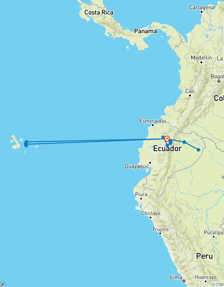 Circuito Ecuador Naturaleza y Fauna: Andes, Amazonas y Galápagos
