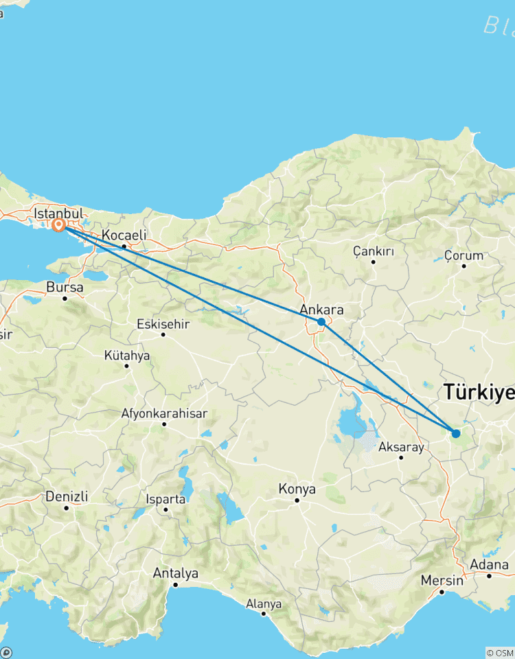 Istanbul, Ankara and Cappadocia (Serie Classic) Tour
