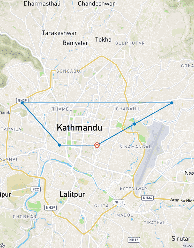 Les points forts de Katmandou - Excursion d\'une journée circuit