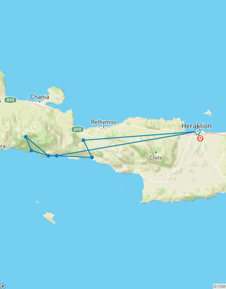 Circuito Odisea de Creta - Senderismo guiado