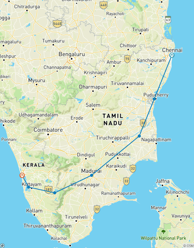 Leer Sud India kennen-rondreis