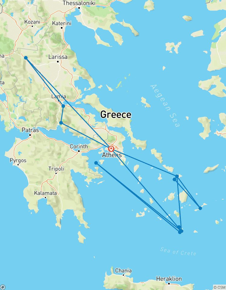 Les points forts de la Grèce avec Island Explorer circuit