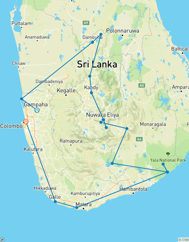 Grote Reis Sri Lanka - 13 Dagen Reis met Kleine Groep-rondreis
