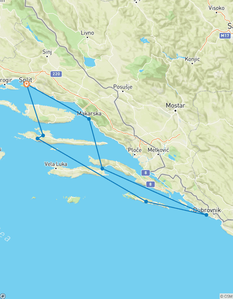 Kroatien Segeln August Rundreise