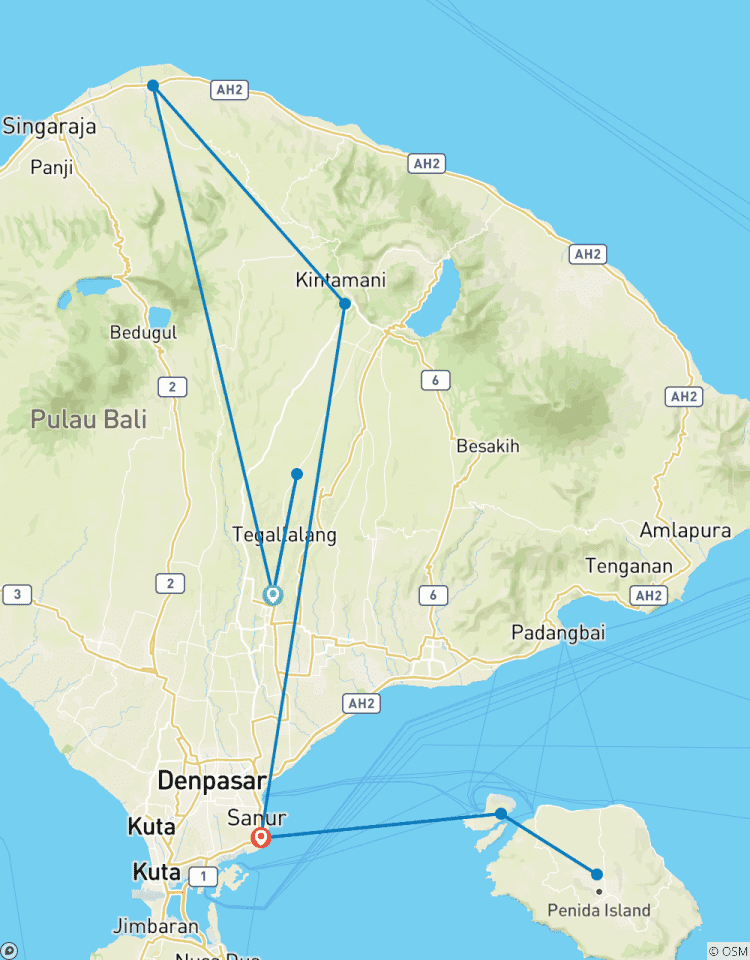 Solo-ish Bali Rundreise