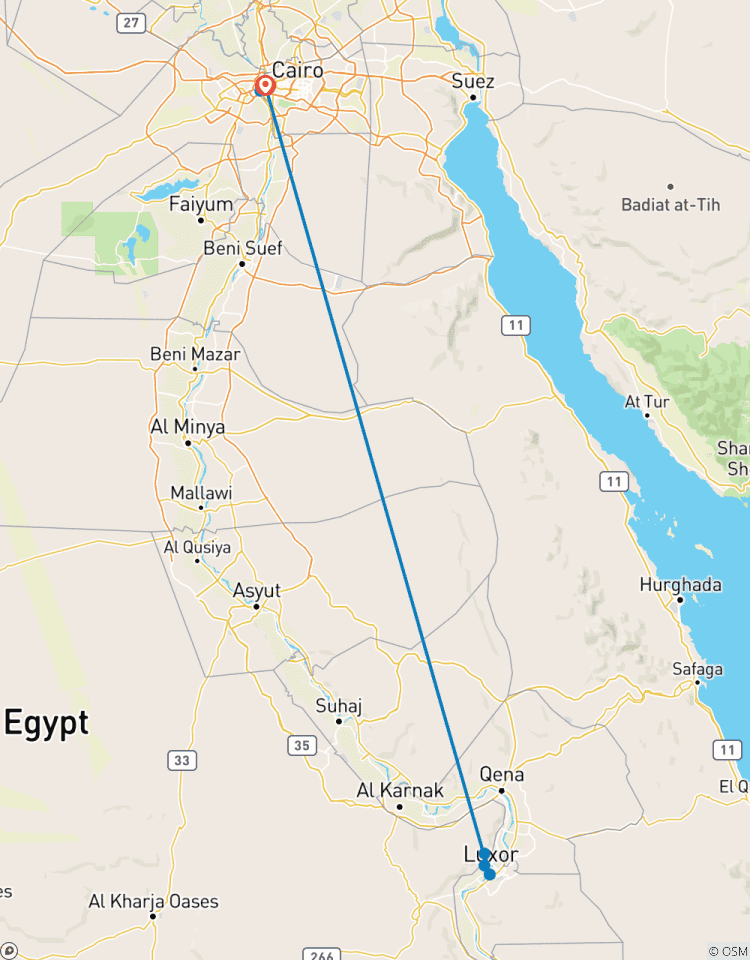 Egyptische Odyssee: Ontdekkingstocht Caïro & Luxor-rondreis