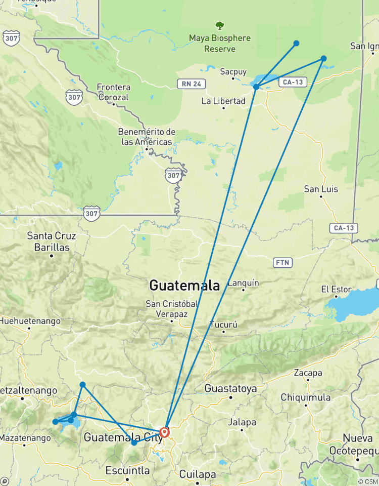 Spectaculair Guatemala in 7 dagen-rondreis