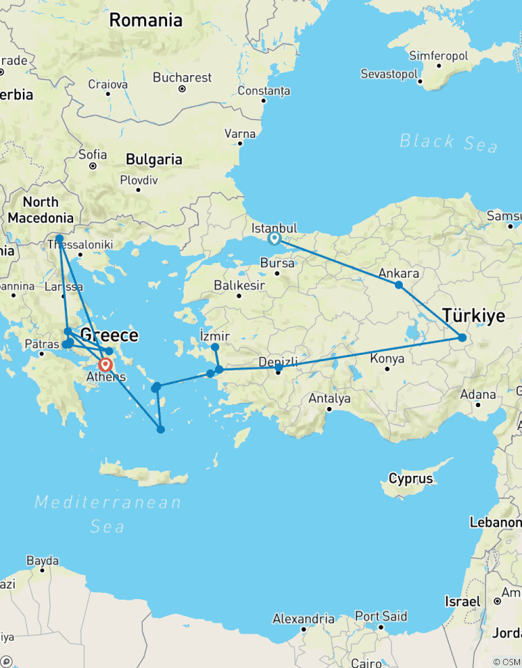 Türkiye and Greece Complete (2026) Tour