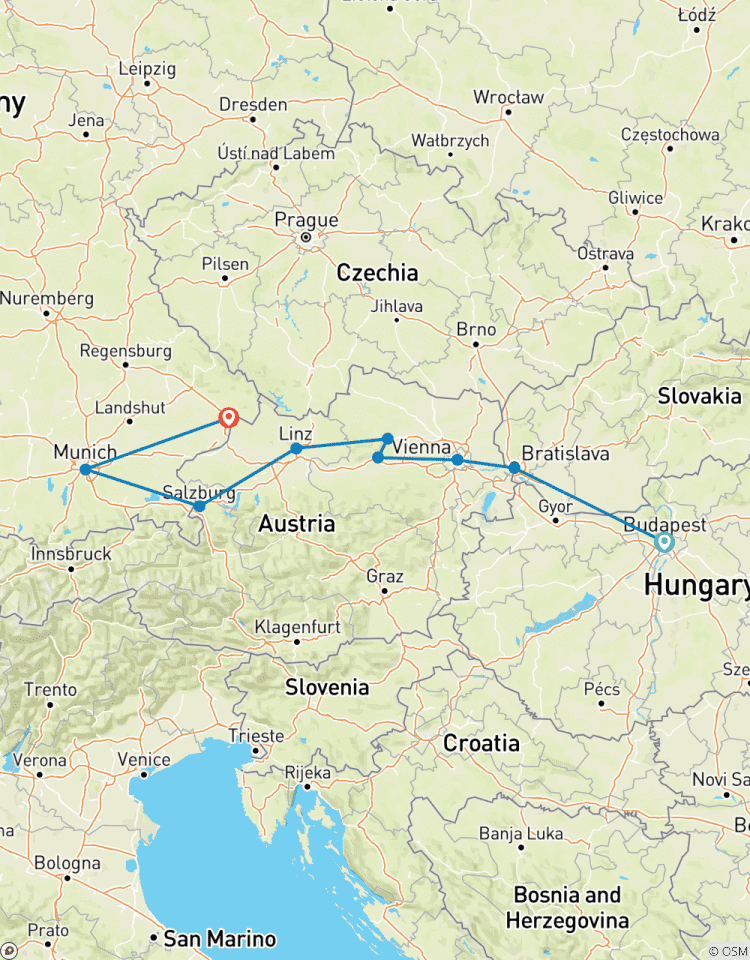 Enchanting Danube (2026) (Budapest to Passau, 2026) Tour