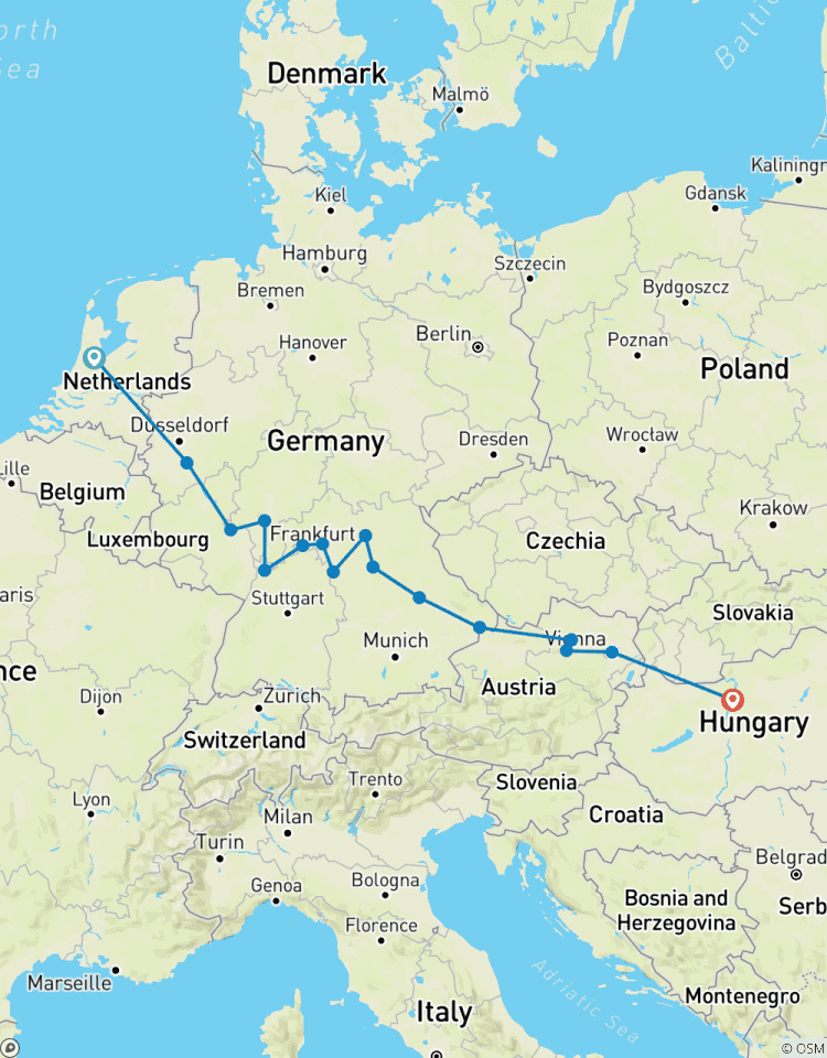 European Jewels (2026) (Amsterdam to Budapest, 2026) Tour