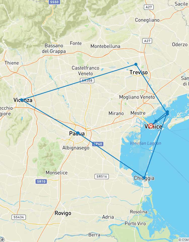 Venice & the Jewels of Veneto (2026) (Venice to Venice, 2026) Tour