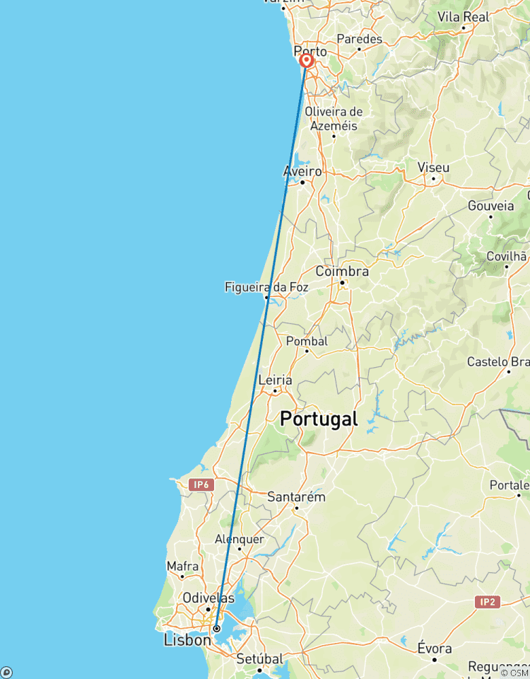 Circuito Lo Mejor de Portugal de Lisboa a Oporto en Grupo pequeño
