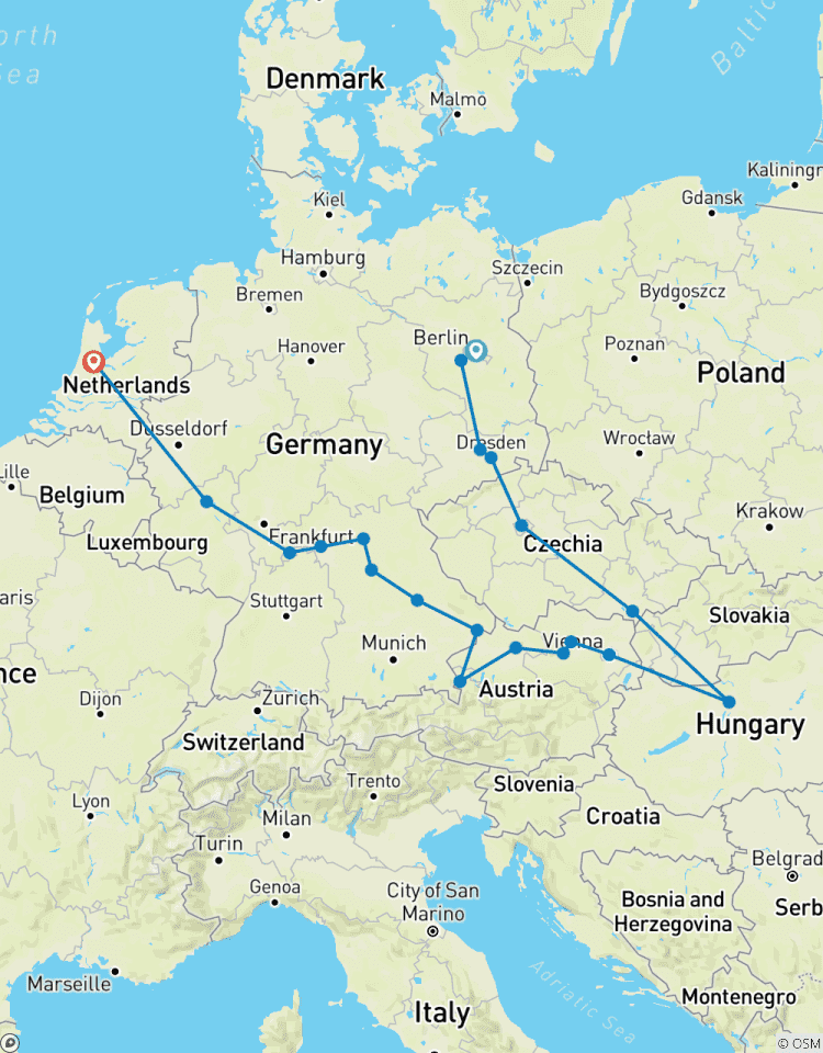 Festliche Weihnachtsmärkte mit Magnificent Europe Berlin → Amsterdam Rundreise