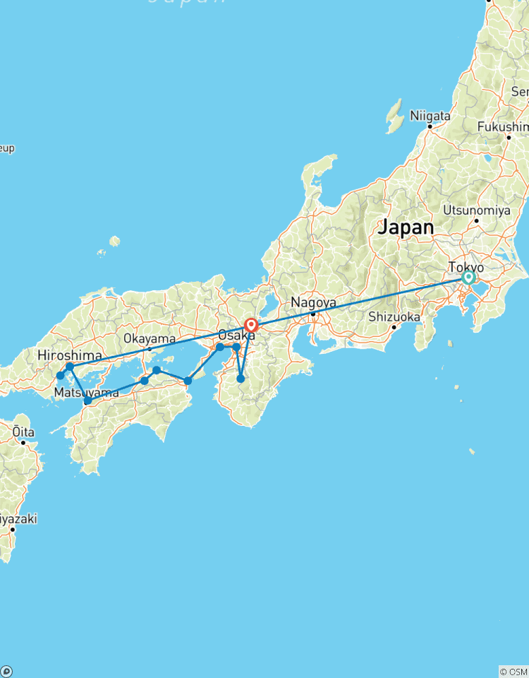 Capitals of Japan end Kyoto Tour