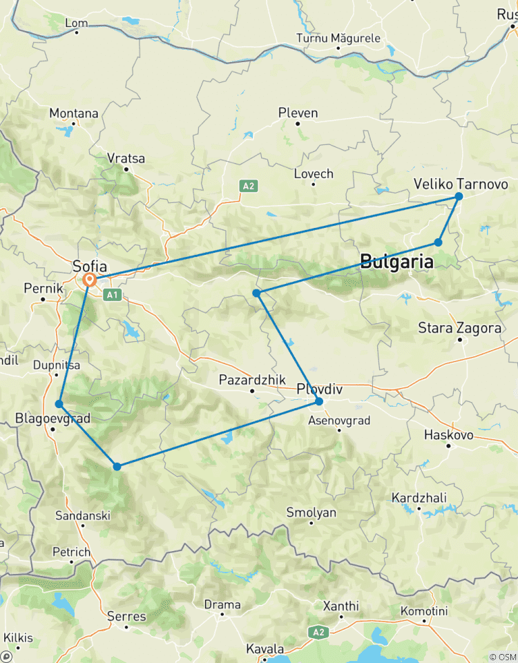 Timeless Treasures by Train: Journey Through Bulgaria’s Heritage and Harmony Tour