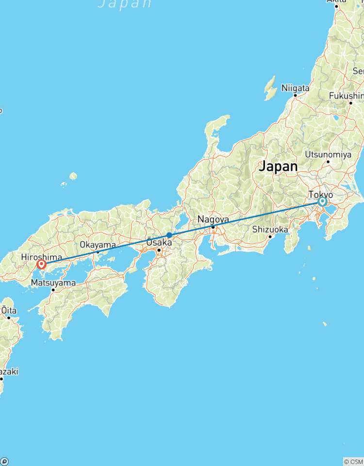 Circuito Excursión en Grupo pequeño por las Capitales Imperiales de Japón e Hiroshima