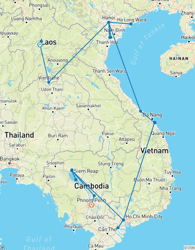 Het beste van Indochina rondreis in 21 dagen-rondreis