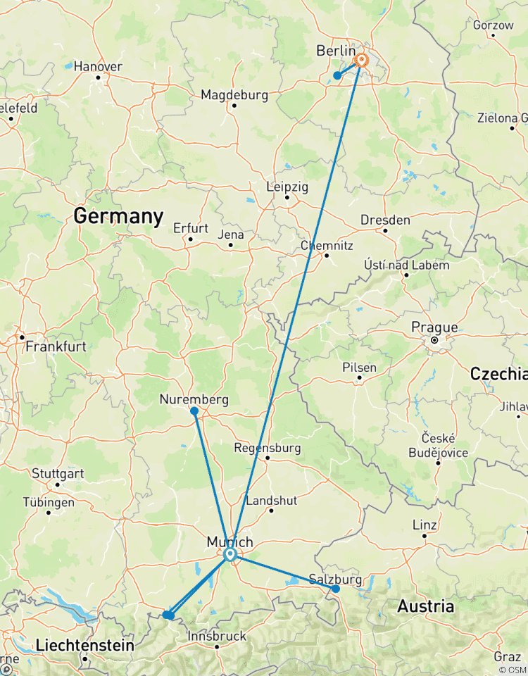 8 dagen in München en Berlijn-rondreis