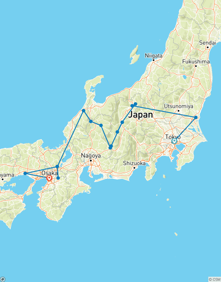 Circuito VISITA GUIADA PARA DESCUBRIR LAS JOYAS OCULTAS DE JAPÓN