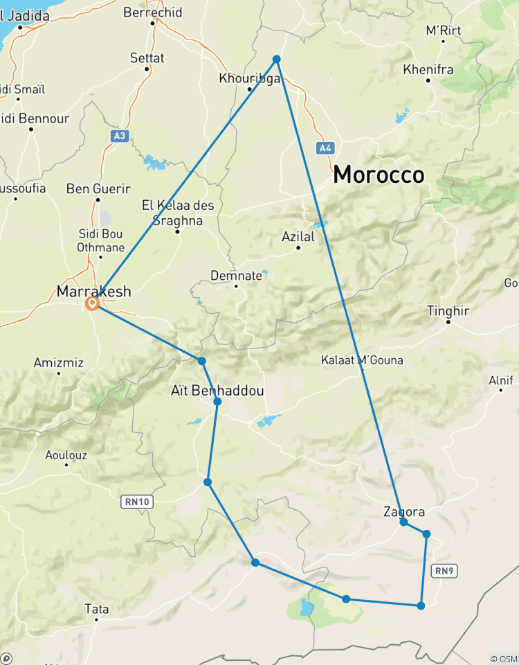 5-Days Private Desert Tours From Marrakech To Sahara Desert & New Year’s Eve 2026/2027 Tour
